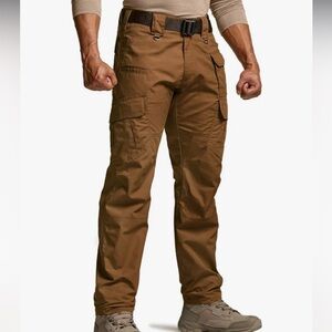 Men's Brown Tactical Pants